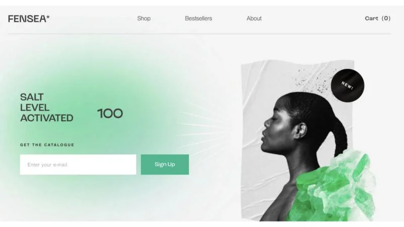 E-commerce concept – storefront